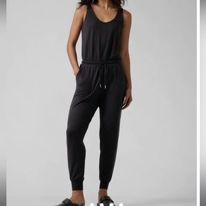 Athleta Jumpsuit Criss Cross Back